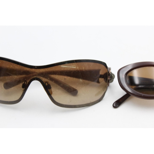 276 - Two pairs of women's designer sunglasses, one Chanel and one Calvin Klein