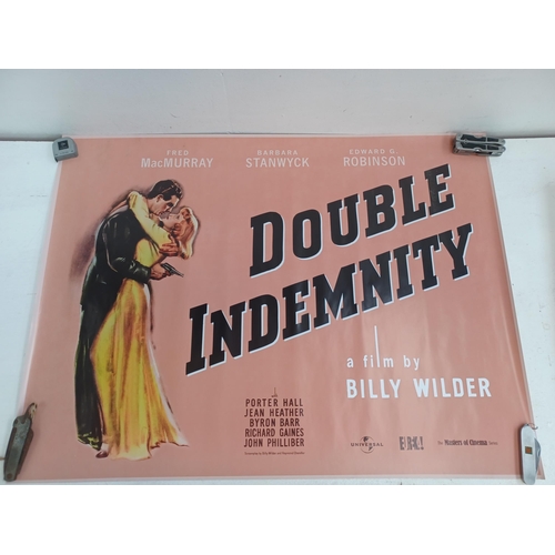 528 - Nine rolled movie posters, six Terminator Dark Fate, two Double Indemnity and one Touch of Evil