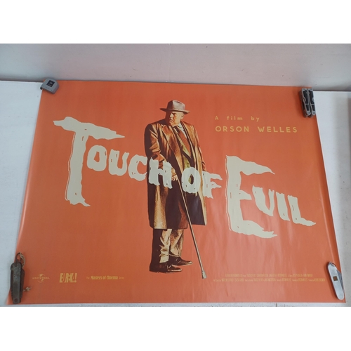 528 - Nine rolled movie posters, six Terminator Dark Fate, two Double Indemnity and one Touch of Evil