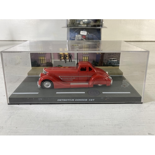 217 - Seven assorted model vehicles to include GE Fabbri Ltd. 007 James Bond Diamonds Are Forever moon bug... 