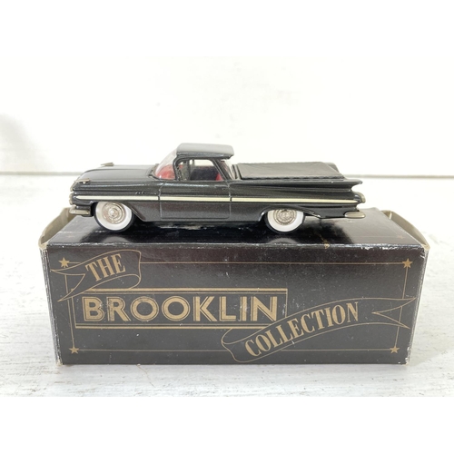 237 - Four boxed The Brooklin Collection diecast model vehicles to include BRK 22 1958 Edsel Citation two ... 