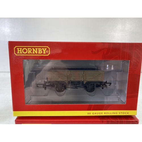 241 - A boxed set of three Hornby R6712 OO scale rolling stock wagons