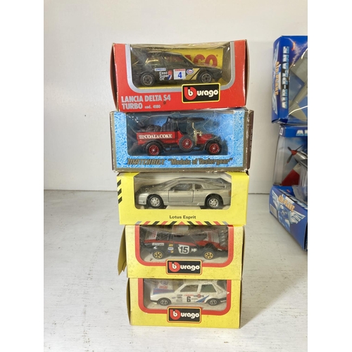 250 - A large collection of assorted boxed diecast model vehicles to include Gilbow exclusive first editio... 