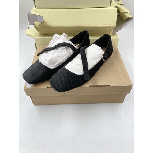 281 - Four boxed women's shoes comprising three Next and one Asos, UK size 9-10