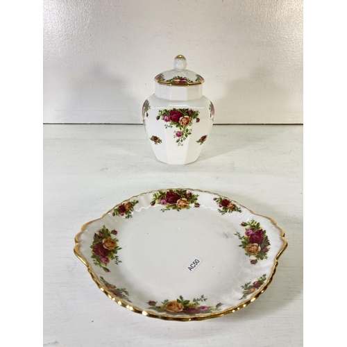 43 - A collection of Royal Albert Old Country Roses china to include six cups, six saucers, milk jug, sug... 