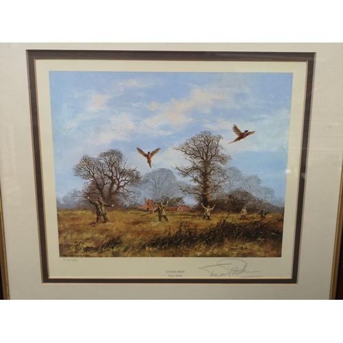 482 - Eight various framed pictures to include Trevor Parkin 'Up and away' pencil signed limited edition n... 