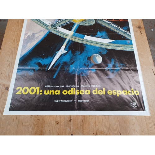 540 - Five items of 2001 A Space Odyssey memorabilia, one Italian '2001: Odissea Nello Spazio' Rotopress -... 