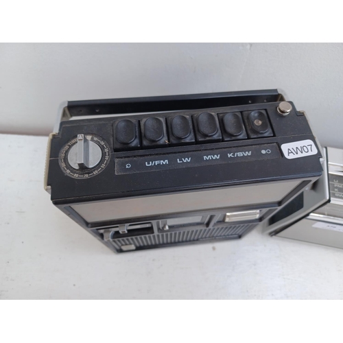 579 - Two Grundig 4-band radios, one Elite Boy 500 and one Yacht Boy 1100