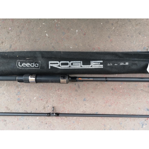 635 - A Leeda Rogue 11' 1.75lb test curve two piece fishing rod