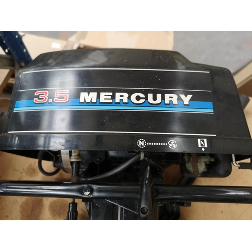 641 - A Mercury 3.5hp Outboard motor