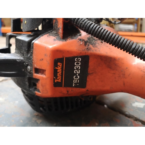 648 - A Tanaka TBC-230S petrol hedge trimmer