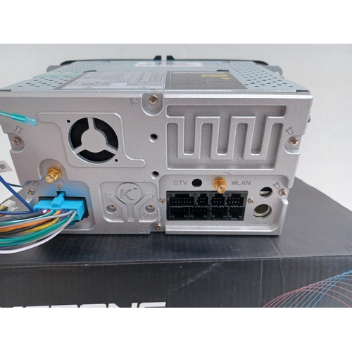 584 - A boxed Xtrons PF83MTVA Android in car entertainment system