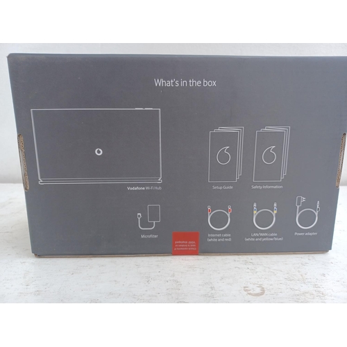 605 - A boxed and sealed Vodafone THG3000 WiFi hub