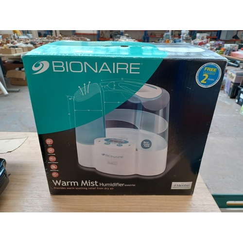 617 - A boxed Bionaire BWM5700 Warm Mist Humidifier