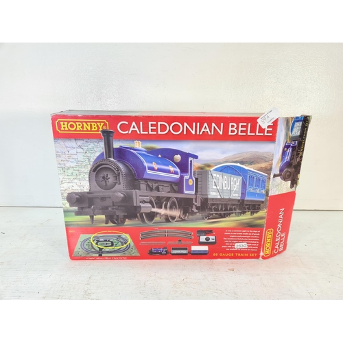 89A - A boxed Hornby Caledonian Belle OO gauge train set