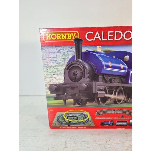 89A - A boxed Hornby Caledonian Belle OO gauge train set