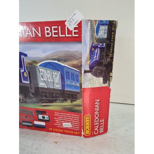 89A - A boxed Hornby Caledonian Belle OO gauge train set