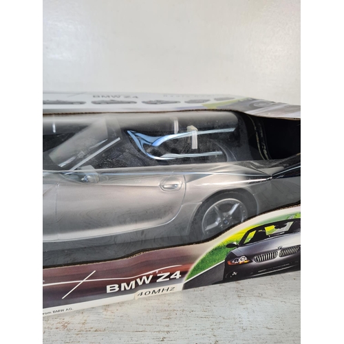 95 - A boxed Newcon radio control BMW Z4 model vehicle with remote control