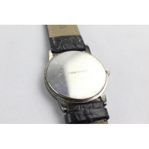 1082 - A Casa Di Velli hallmarked Edinburgh silver quartz men's wristwatch - approx. gross weight 35 grams