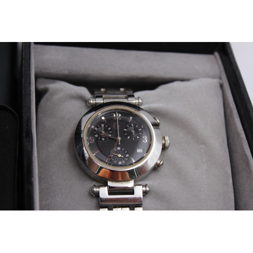 1089 - Three quartz men's wristwatches to comprising Rotary, Emporio Armani