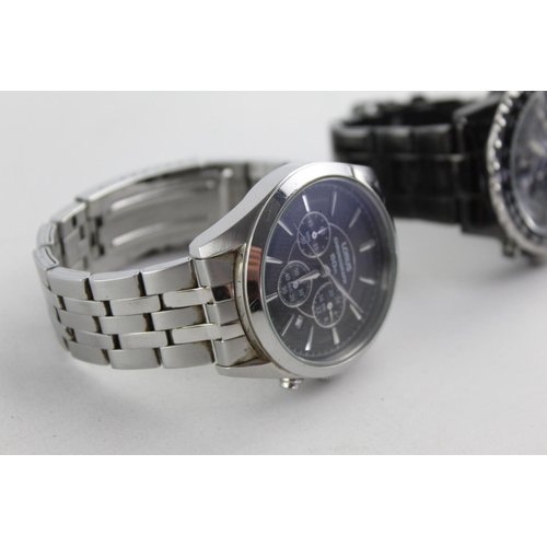 1093 - Three men's quartz wristwatches, one Rotary Aquaspeed, one Sekonda and one Lorus Chronagraph