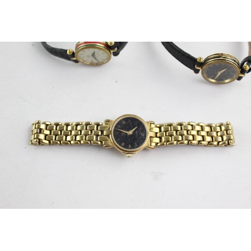 1097 - Three assorted Gucci women's quartz wristwatches