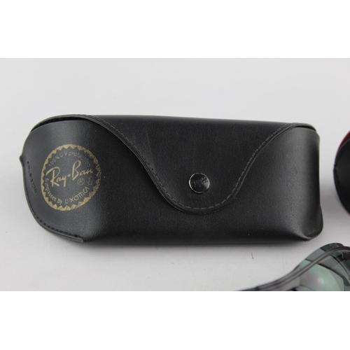 113 - Three pairs of cased Ray-Ban sunglasses