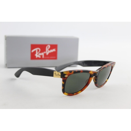 116 - A boxed pair of vintage Bausch & Lomb Ray-Ban faux tortoiseshell sunglasses