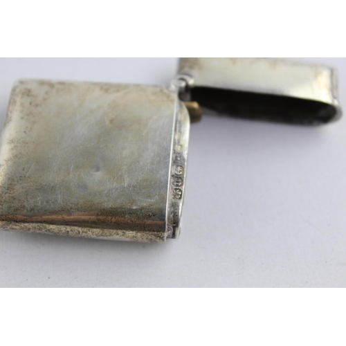 1234 - A Victorian hallmarked Birmingham silver vesta case, dated 1894 - approx. gross weight 22 grams and ... 