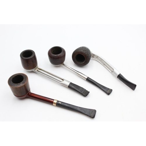 1246 - Four vintage Estate smoking pipes to include Falcon, Alco and Titan