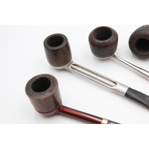 1246 - Four vintage Estate smoking pipes to include Falcon, Alco and Titan