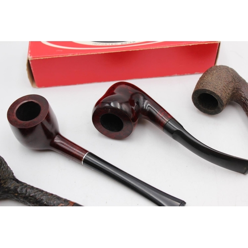 1249 - Six assorted vintage Estate smoking pipes