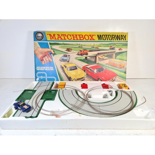 108B - A 1960s boxed Matchbox M-2 Motorised Motorway