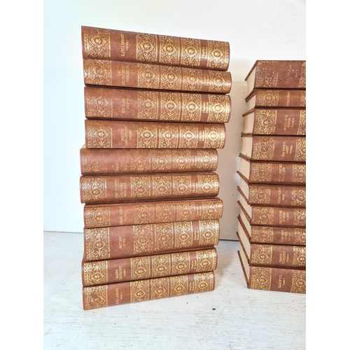 136 - A collection of Charles Dickens hardback books