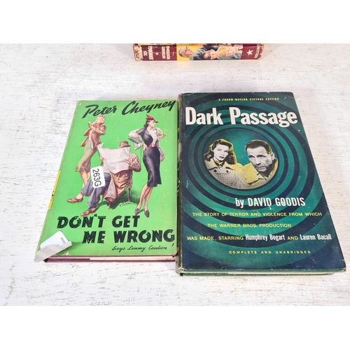 160 - Eleven assorted vintage books to include Don't Get Me Wrong by Peter Cheyney, Men and Books by R. Lo... 