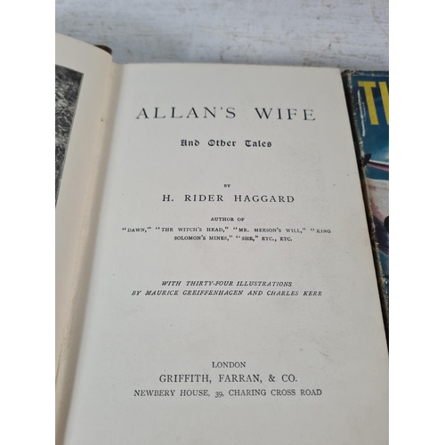 160 - Eleven assorted vintage books to include Don't Get Me Wrong by Peter Cheyney, Men and Books by R. Lo... 