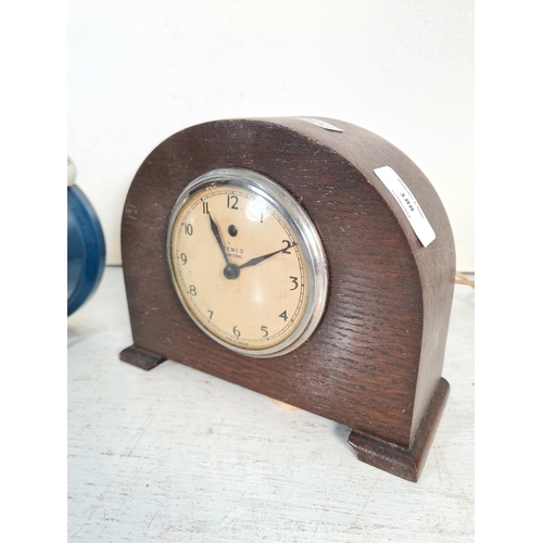 188 - Three vintage clocks comprising 1930's/40's Temco, mid 20th century Metamec electric and one Walt Di... 