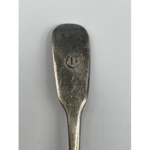 1230 - A selection of hallmarked silver to include three George III London teaspoons dated 1816, George V T... 