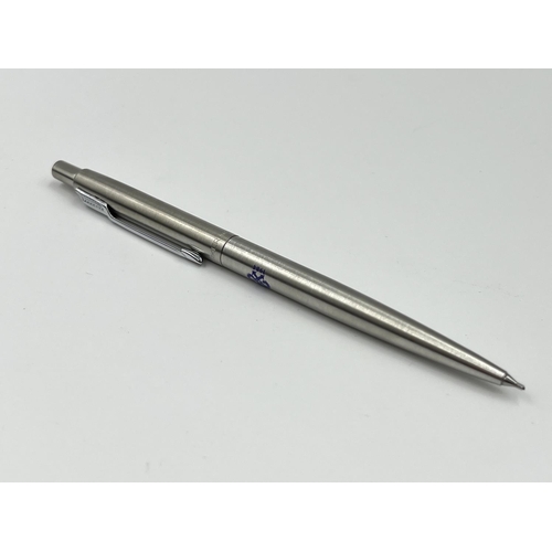 1242 - Two boxed propelling pencils, one Yard-O-Led rolled silver and one Parker Classic Flighter CT