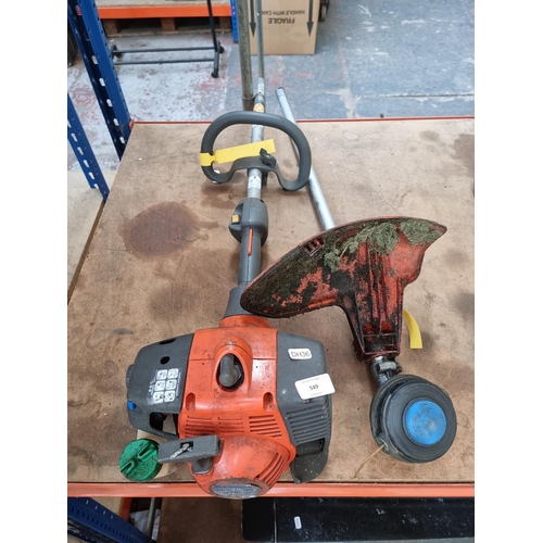 549 - A Husqvarna 128LDX petrol powered strimmer