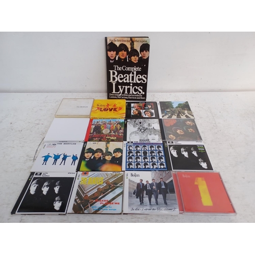 The Beatles CD まとめ A collection of The Beatles CD albums together with The Complete