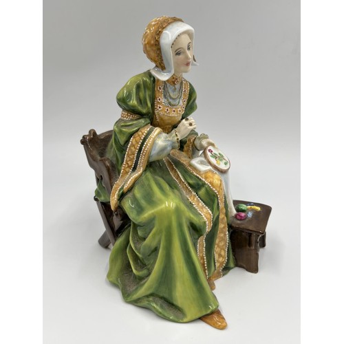 3 - A Royal Doulton Anne of Cleves limited edition no. 423 of 9,500 HN 3356 figurine - approx. 16cm high