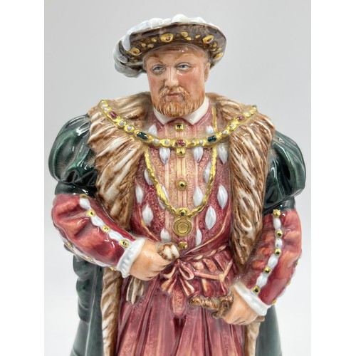 5 - A Royal Doulton Henry VIII limited edition no. 350 of 9,500 HN 3458 figurine - approx. 23cm high