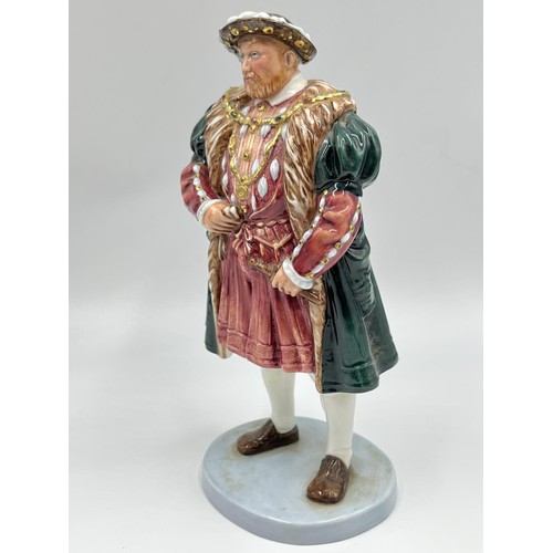 5 - A Royal Doulton Henry VIII limited edition no. 350 of 9,500 HN 3458 figurine - approx. 23cm high