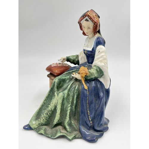 8 - A Royal Doulton Catherine of Aragon HN 423 limited edition no. 423 of 9,500 figurine - approx. 17cm ... 