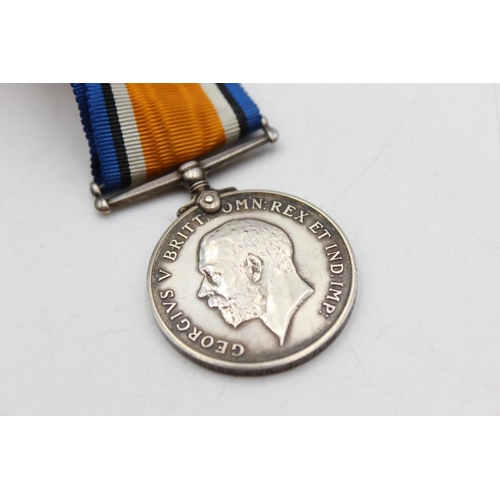 1075 - A WWI medal pair with original ribbons presented to 195982 PNR. J. Milre R.E.