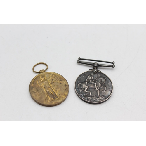 1090 - Two WWI medals, one War presented to 27354 PTE. E. Buckley R. Dublin Fusiliers and one Victory prese... 