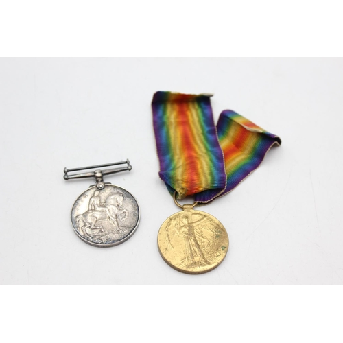 1098 - Two WWI medals, one War presented to 202658 PTE. W. Carroll - East Yorks and one Victory presented t... 