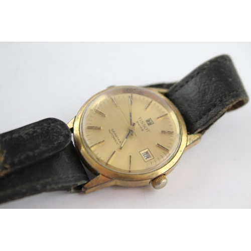 1120 - Two vintage men's wristwatches, one Roamer Standard and one Tissot Seastar automatic