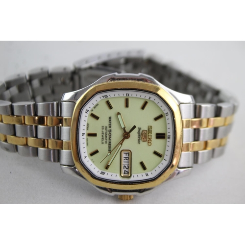 1129 - A Seiko 5 Superior automatic men's wristwatch - ref. 7S36-5000